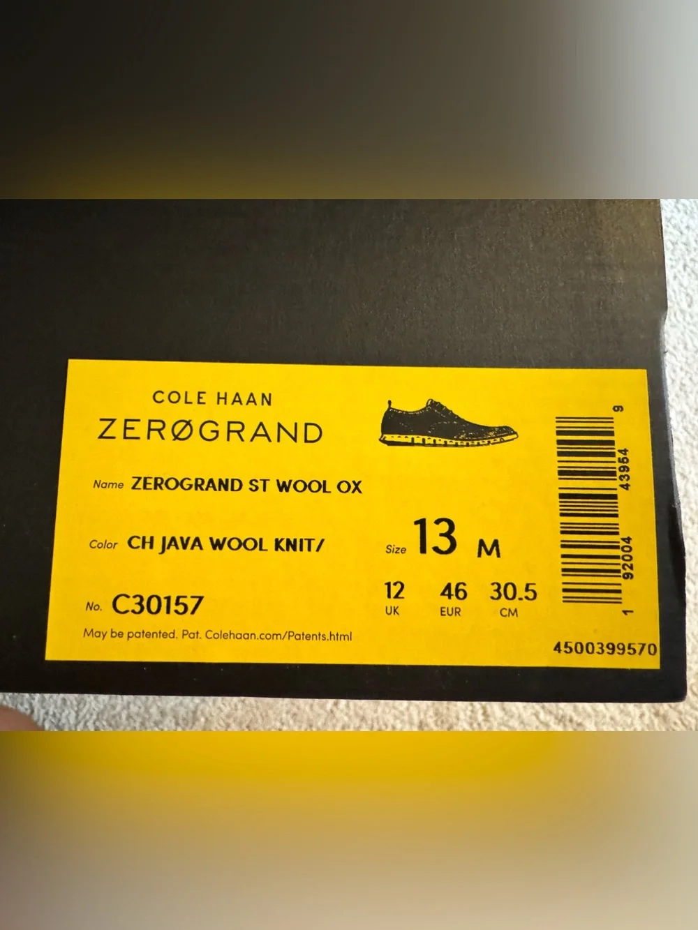 Cole Haan Brown Knit Zerogrand Lace-Up Sneakers